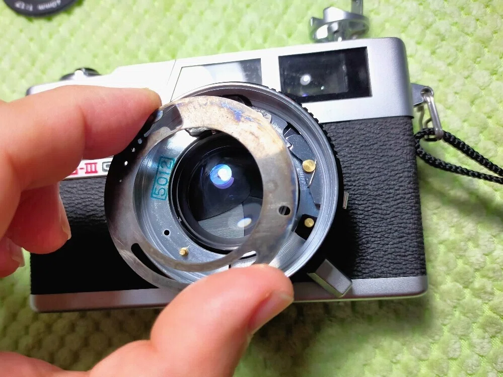 整備品Canon Canonet QL17 G-III 及ぼし レンジファインダー