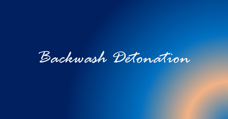 小説：Backwash Detonation 002 ファッション・コンパイラ