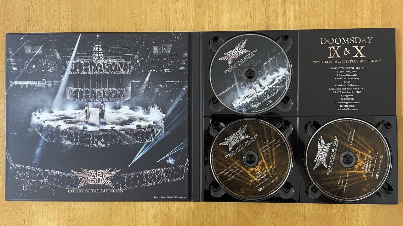 DVD/ブルーレイ10 BABYMETAL BUDOKAN THE ONE盤 CD Blu-ray - ミュージック