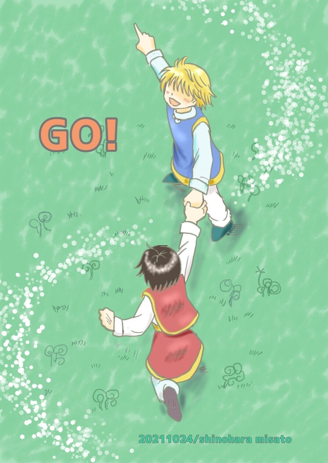 描きました パイロとクラピカ Go りん Note
