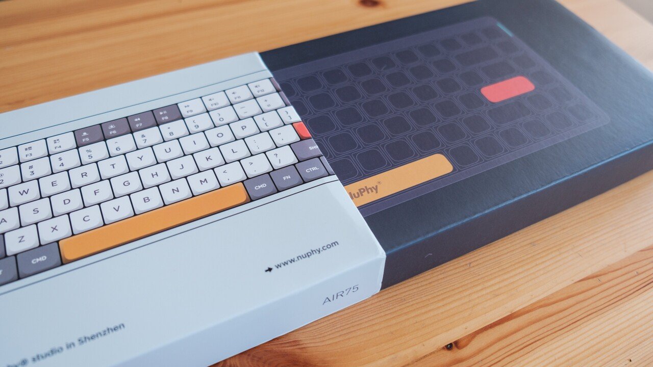 NuPhy® Studio AIR75 WIRELESS MECHANICAL KEYBOARD - Mac配列の