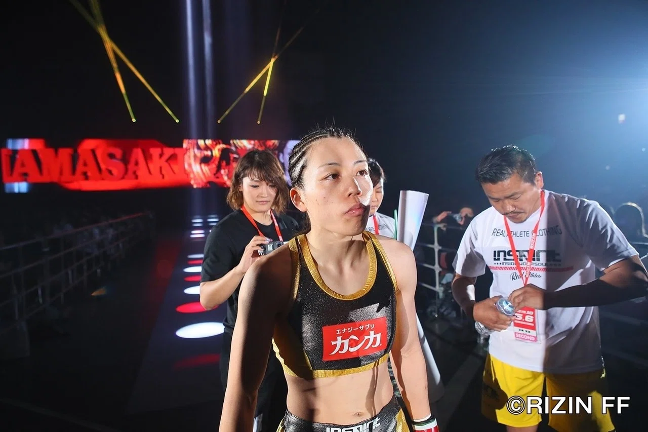 RIZIN】浜崎朱加「思っていたよりも力が強くて極められず悔しい