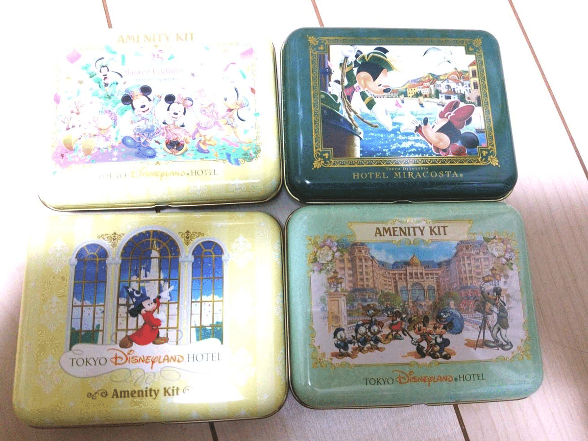 ディズニーホテルのアメニティ。色々持ち帰れます！｜いのっち＠残念パパ