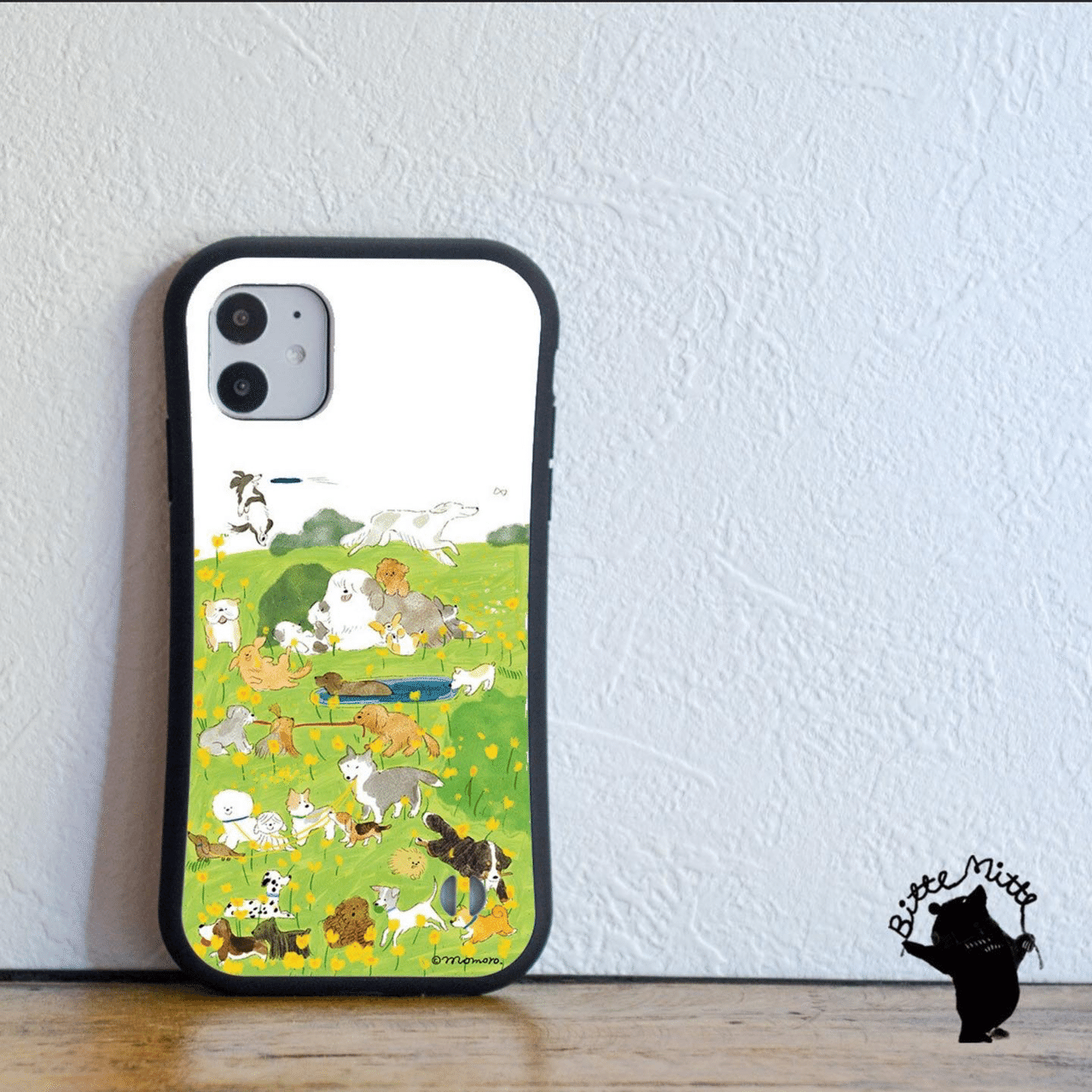 スマホケース ももろ Illustrator 絵本 Note