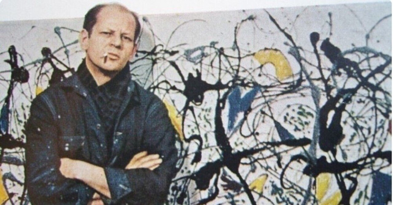 現代アート⑥】ジャクソン・ポロック｜酒と破滅のアーティスト｜太郎