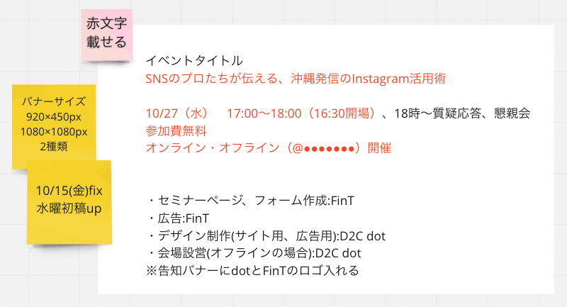 デザインフィードバックのやり取りをご紹介 D2c Dot Note
