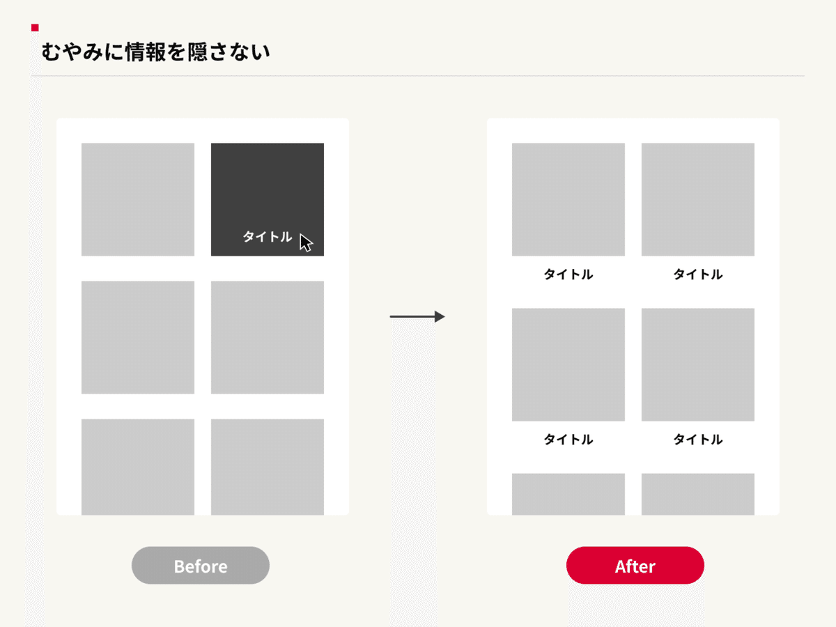 むやみに情報を隠さない