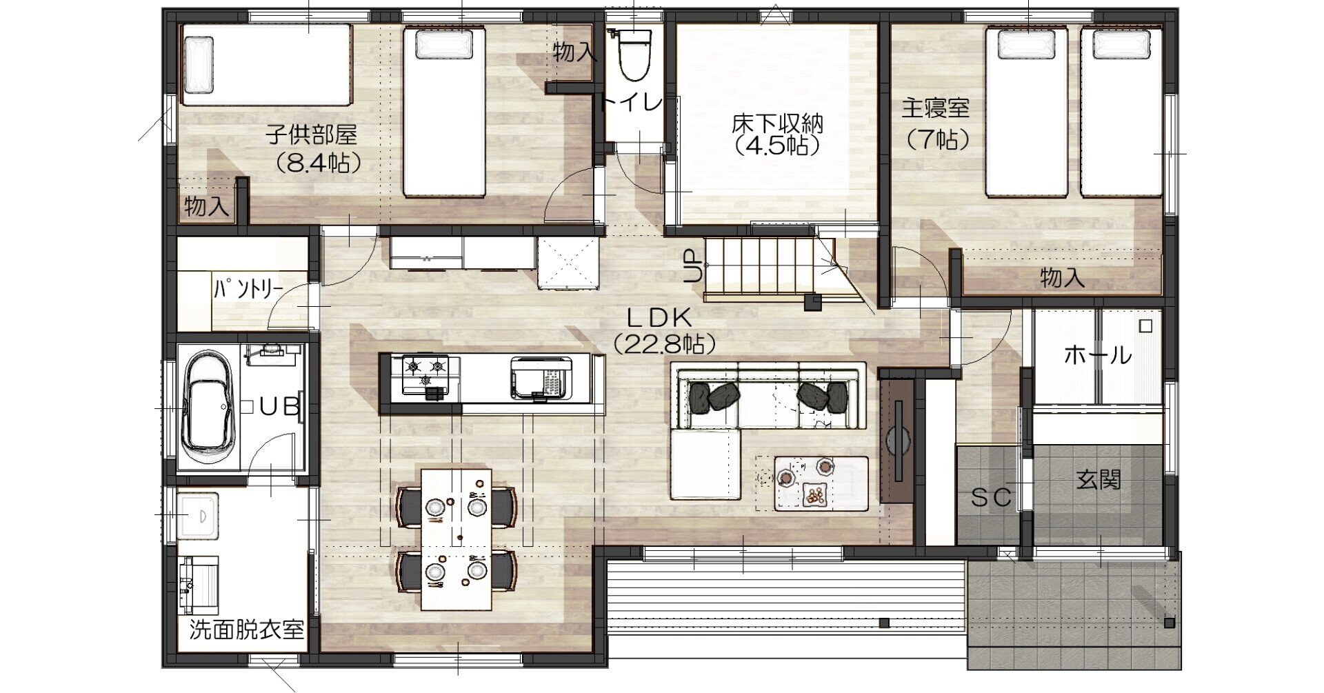後悔しない間取り｜《静岡の木造住宅》J・design×杉森建設株式会社