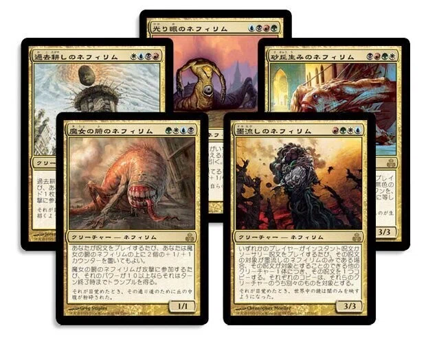 墨流しのEDH｜ひとなり
