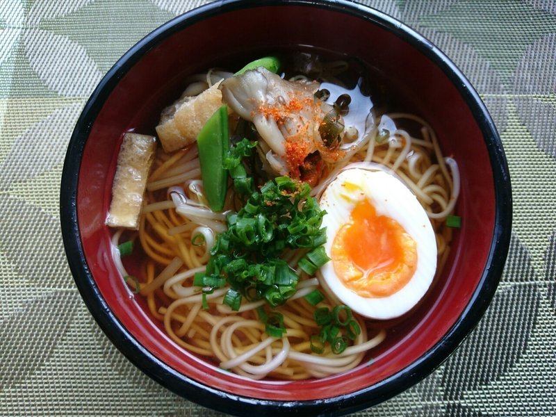 夕ご飯は温かいひやむぎ キャベツ揉み ๑ ๑ チュルチュル ウズ Note 夕ご飯は温かいひやむぎ キャベツ揉み ๑ ๑ チュルチュル ウズ Note