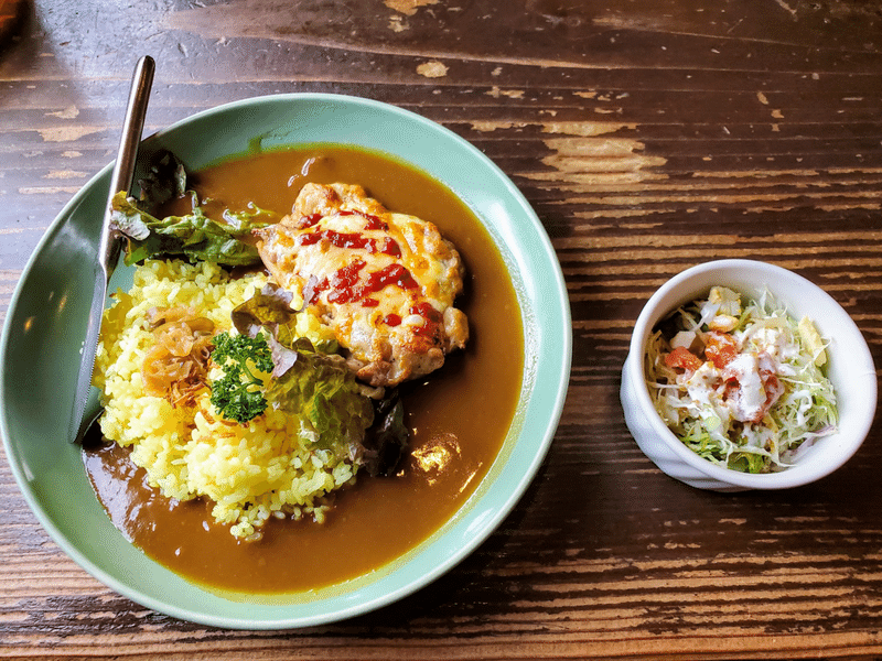 ナッシュカリー倉敷本店　外観　内装　メニュー　カレー