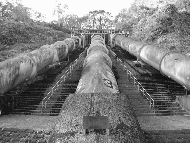 写真5　大淀川第二発電所水圧鉄管