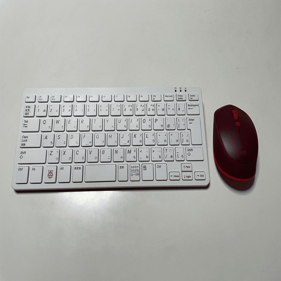 日本語入力するぞ（ローマ字入力）「Raspberry Pi 400 日本版（日本語