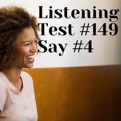 英語リスニングテスト#149 Say その4 AIチェック付き❣️
