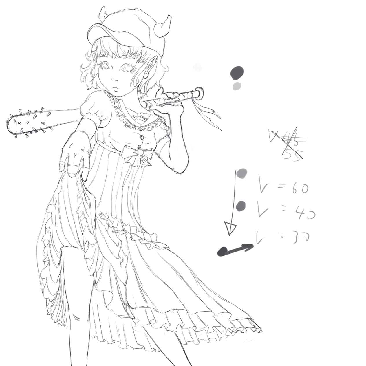 グリザイユ画法 やってみる 山岸 ヒナタ Note