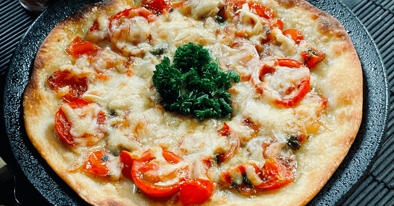 余ったシュウマイの皮で ミニトマトのクリスピーピザ As Note