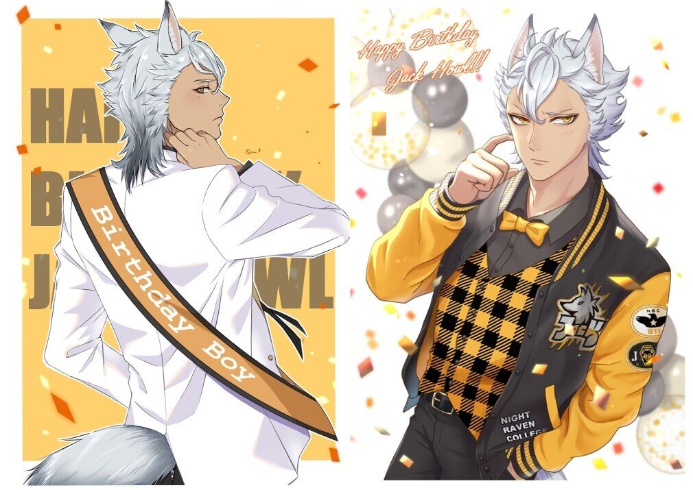 ジャック トレイ誕生日イラストの振り返り あんず楓依 Note ジャック トレイ誕生日イラストの振り返り あんず楓依 Note
