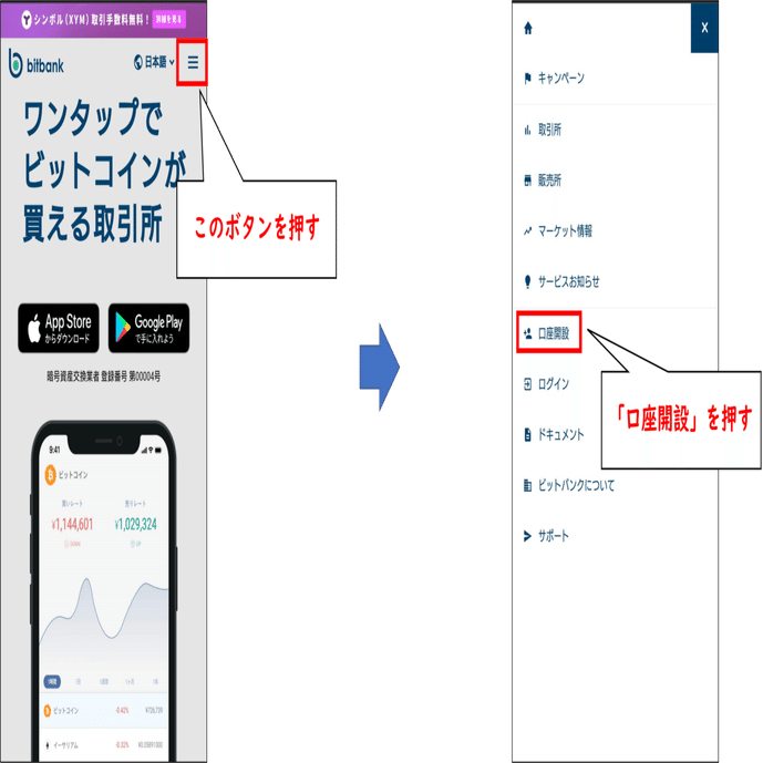 ビットバンクの新規登録、XYM購入、ウォレット送金、委任ハーベストの設定方法｜sayo