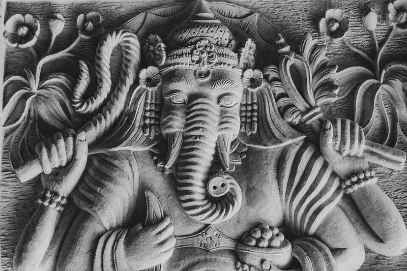 ガネーシャ・インド・信仰・石碑・彫刻・神