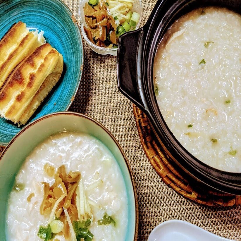 朝から晩まで 一日かけて中華粥を作ってみた レシピ 青空ぷらす Note