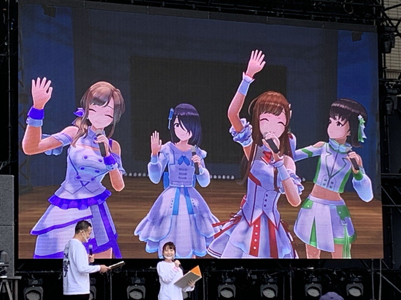 福岡初のvtuber野外ライブ The Creators エンタテ 区 Presents Vtuber Eレコ大 ライブレポ 野良猫のユウ Note