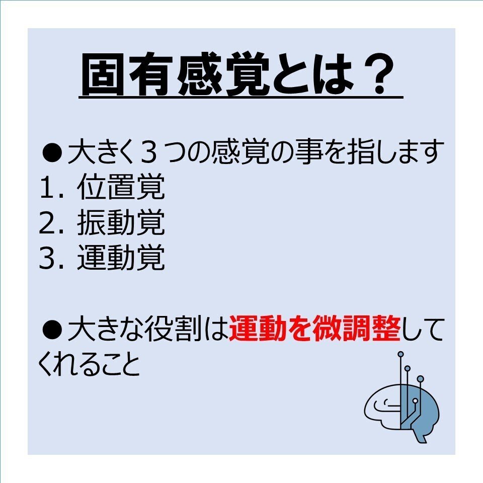 固有感覚-発達を促す感覚とは-