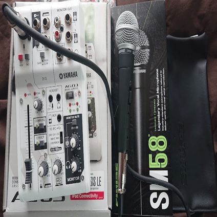 AG03とSM58という配信ド定番セットを購入！｜ぬーの＠一歩を踏み出そう