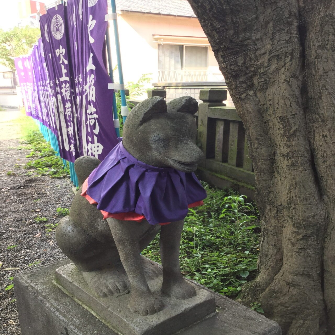 稲荷神社の狐像について 影踏丸 Note