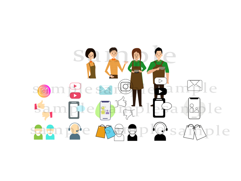 イラスト 画像素材ダウンロード 商業利用ok 個人経営者さま ビジネス用イラスト フリーランスwebデザイナーの日常 Note