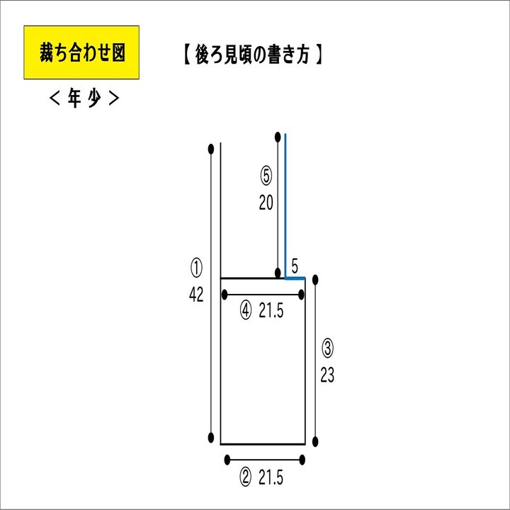 ベストの型紙 年少サイズ の作り方 前編 Tsumugu Note