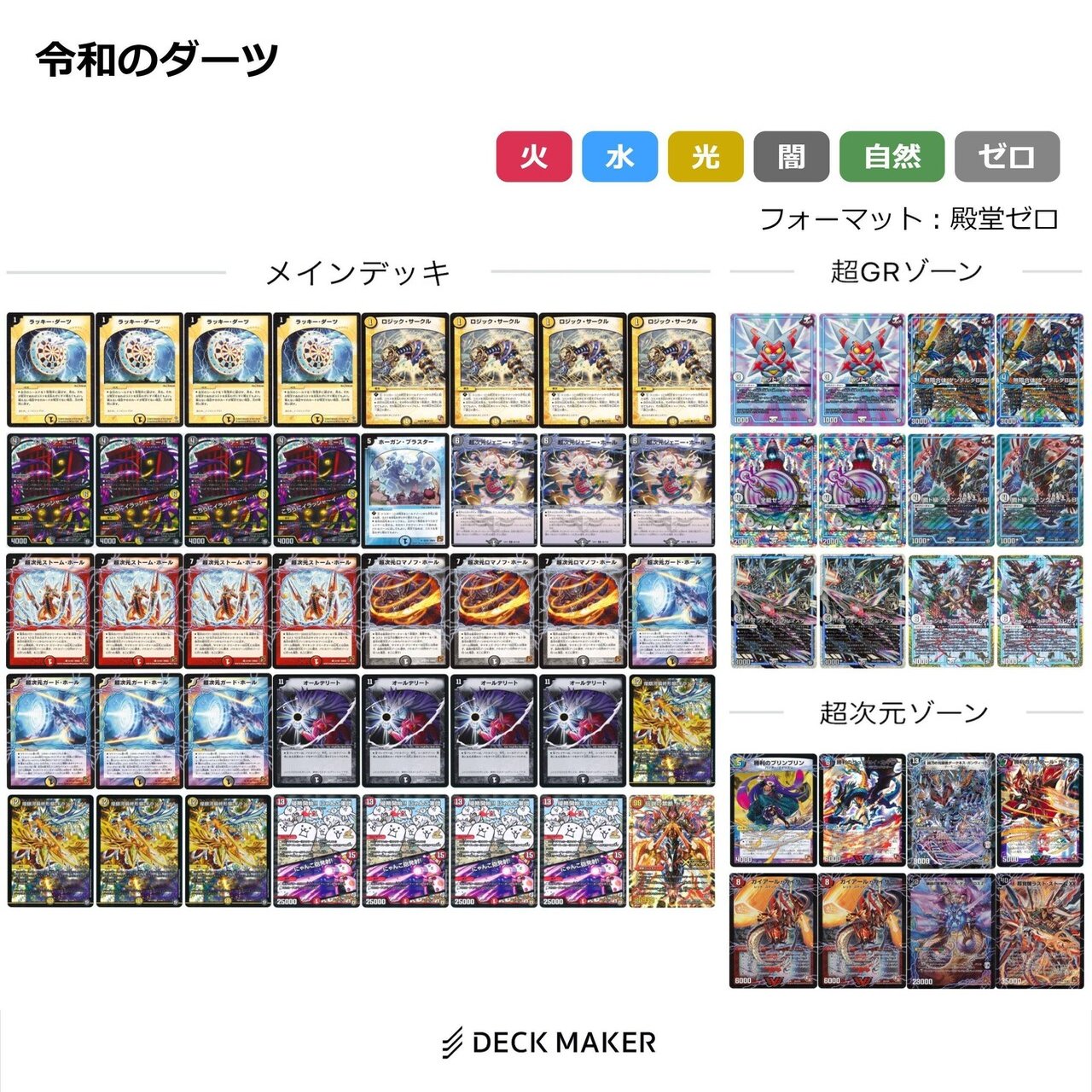 デュエマ 「現代の殿堂ゼロダーツ」祝え！最強デッキの誕生を！｜LOOK HAND