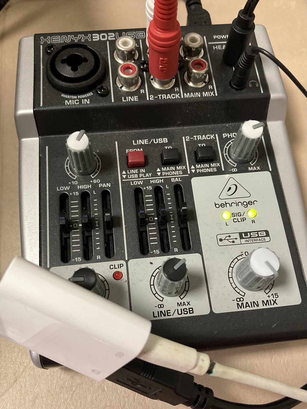 BEHRINGER 302USB XENYX コンパクトミキサー ベリンガー 【正規