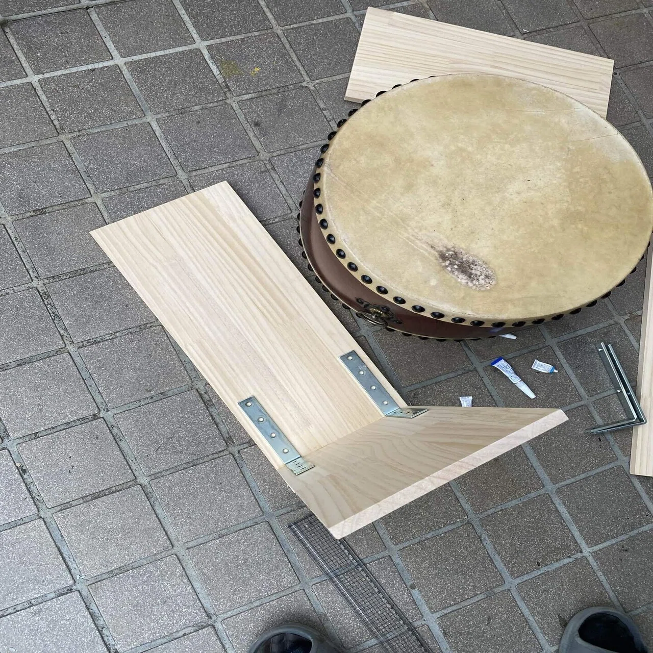 チンドン屋の簡単太鼓セットの作り方｜スターダックトニー
