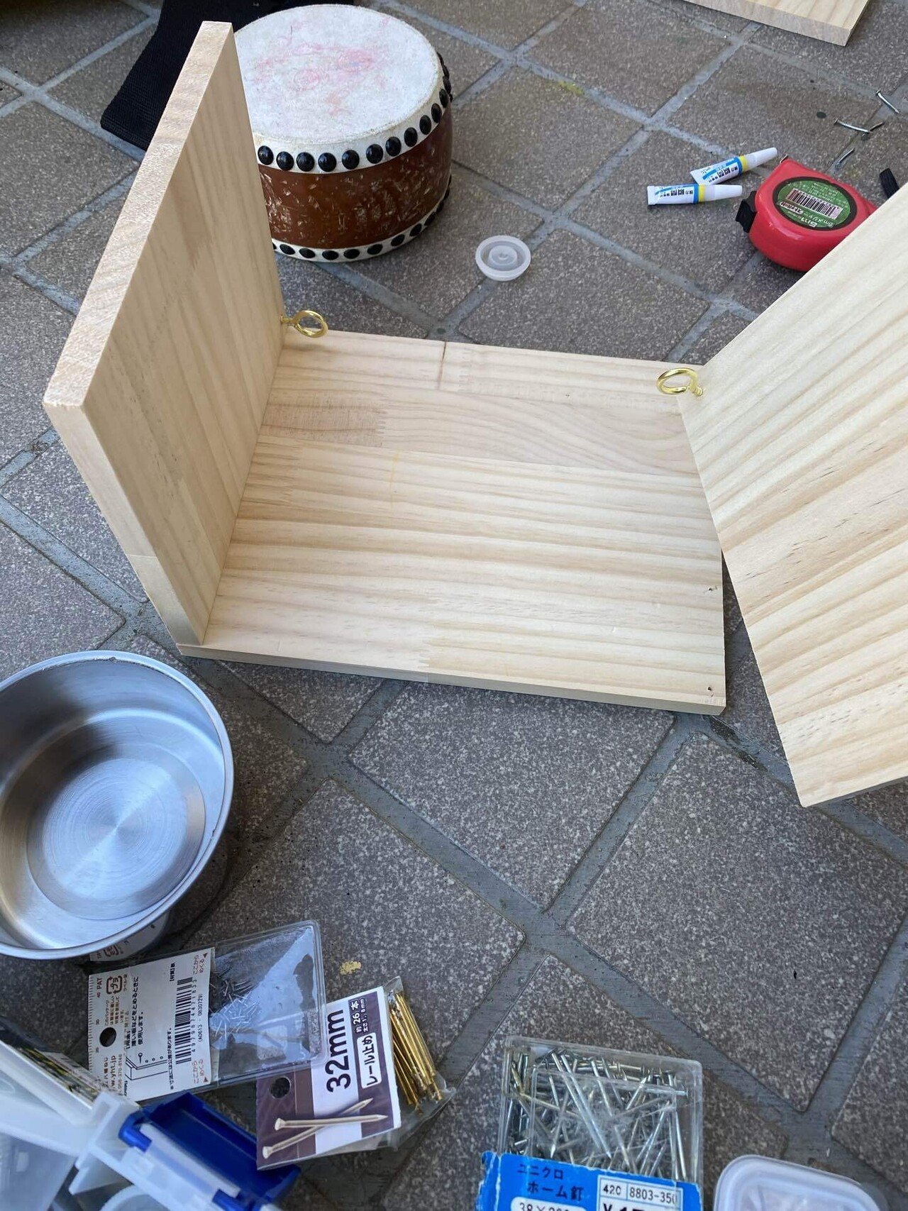 チンドン屋の簡単太鼓セットの作り方｜スターダックトニー