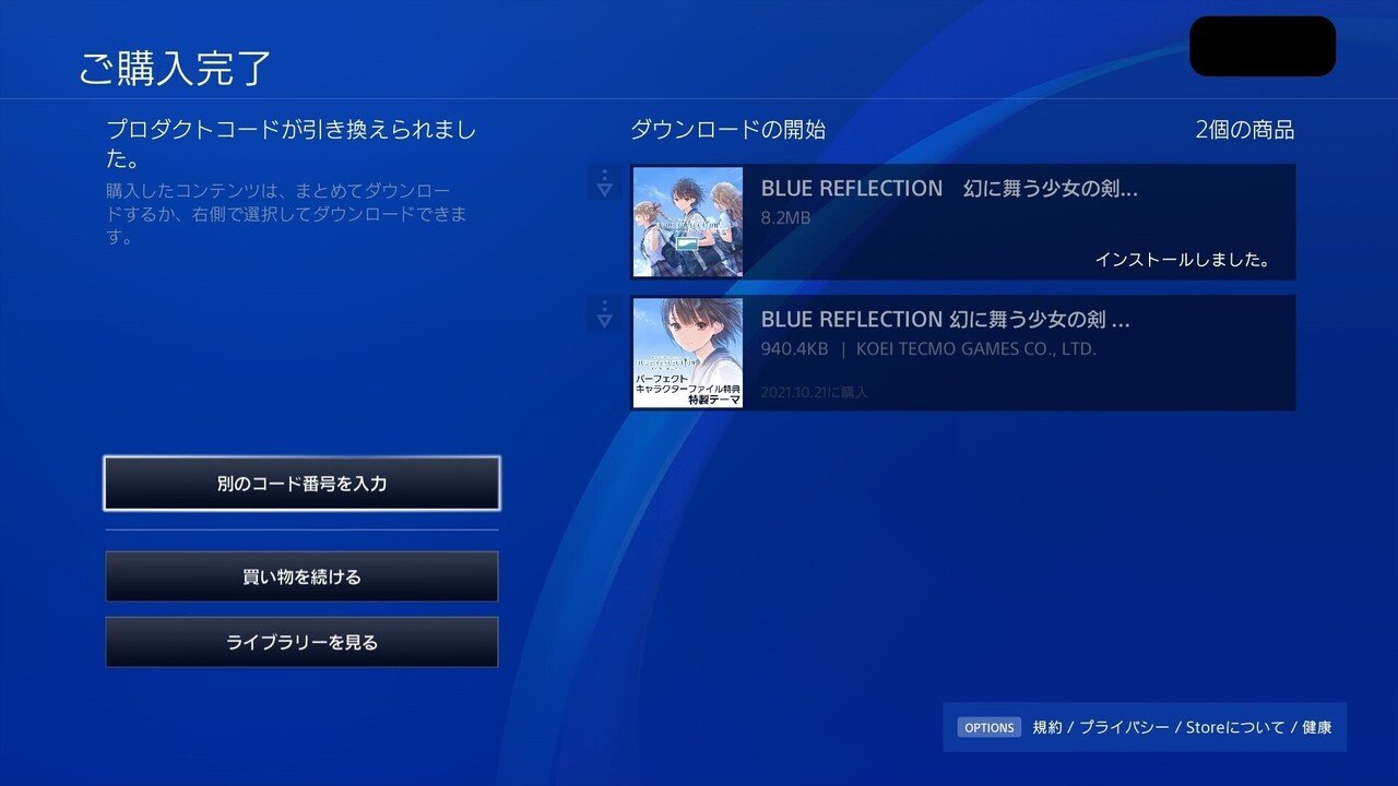 PS4のテーマは保証期間外でもダウンロードできる可能性【ブルー