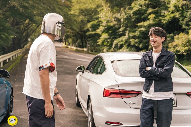 若者の車離れ だったら若きデザイナーつだしんをアウディに乗せてみた 対談前編 ぶらり ドライブガイド ぶらドラ Note