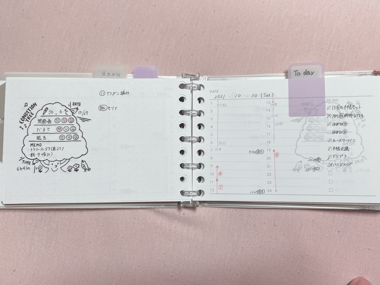 ルーズリーフミニで手帳 あーやのすけ Note ルーズリーフミニで手帳 あーやのすけ Note