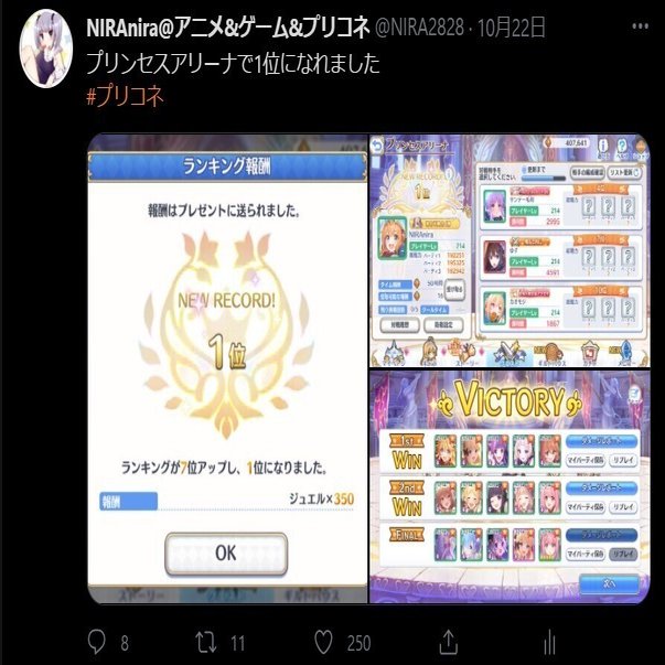 1か月間のプリコネの出来事その3 Niranira Note