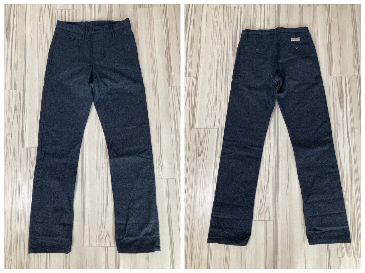 LEFT FIELD レフトフィールドパンツ　ワークパンツ Left Field NYC : Coal Miner Chino (14 oz Salt and Pepper