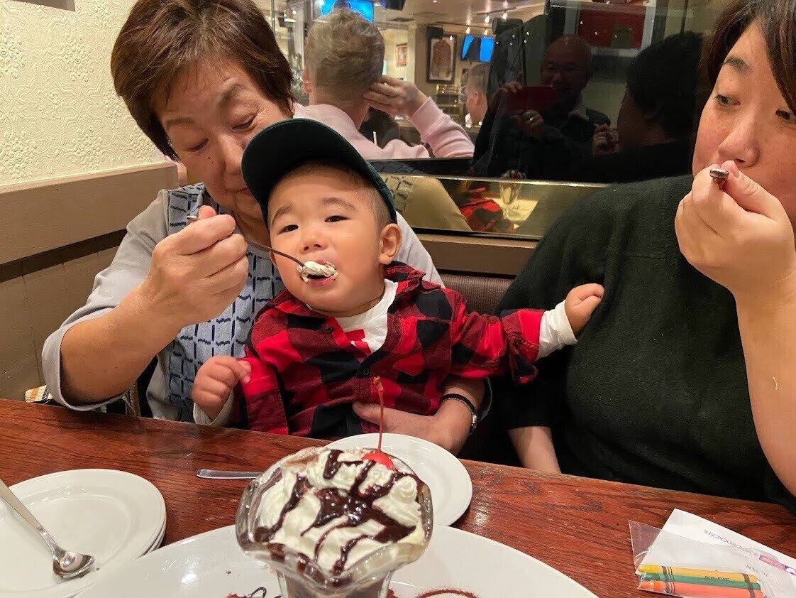 息子2歳の誕生日はハードロックカフェでサプライズ 地球探検隊 中村隊長 Note