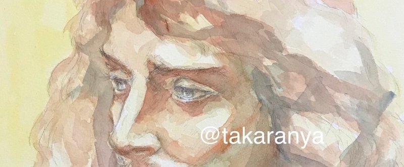 イラスト 石膏像のモリエールさんを見て リアルモリエールさんを想像で描いてます たからにゃ イラスト Note