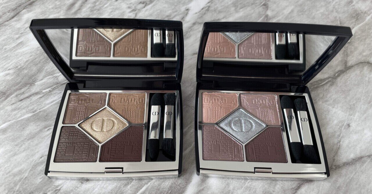 Diorのクリスマスコフレ アイシャドウ 千葉由佳 ちばゆか Note