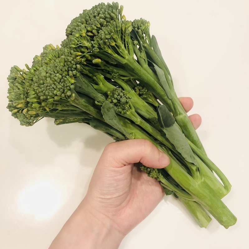 茎ブロッコリーのペペロンチーノ仕立て ブロッコリーのいいとこ取り Kamai サラダがすき Note