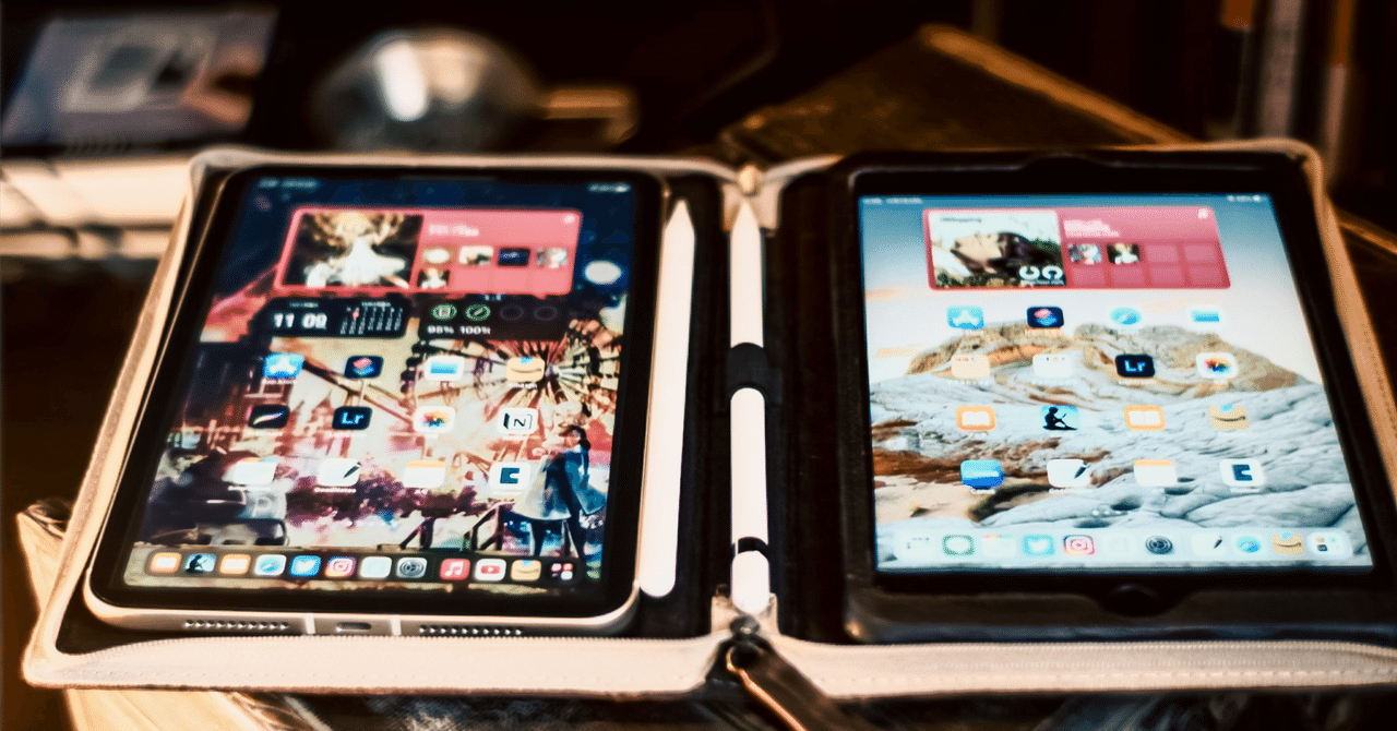 カメラ2台とipodmini