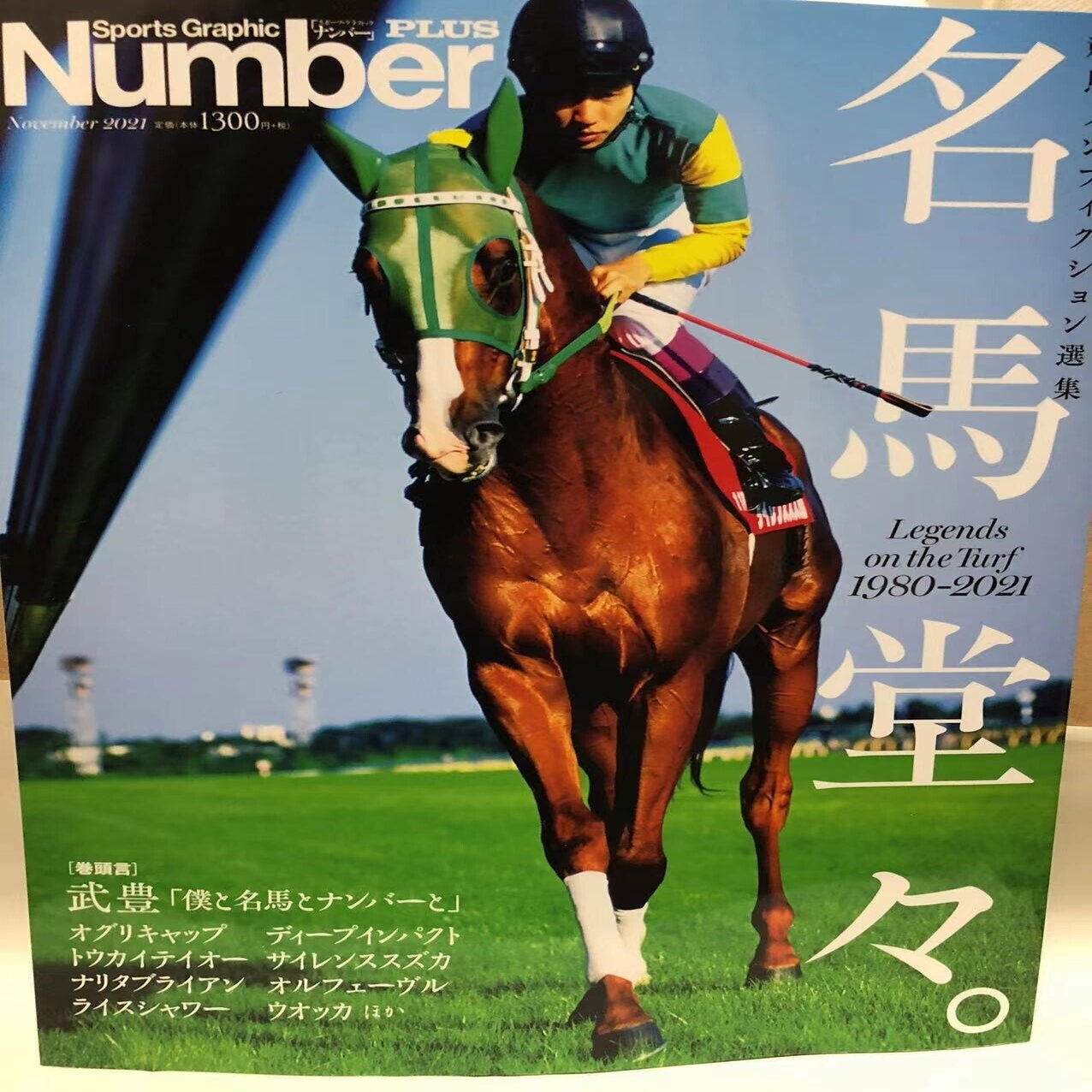 今日、11月1日はサイレンススズカの命日。（Number PLUS「名馬