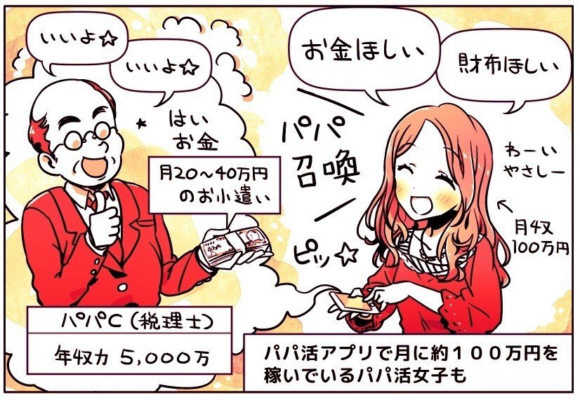 月に約100万円稼ぐ「パパ活女子」の世界。キャバ嬢から「パパ活女子 