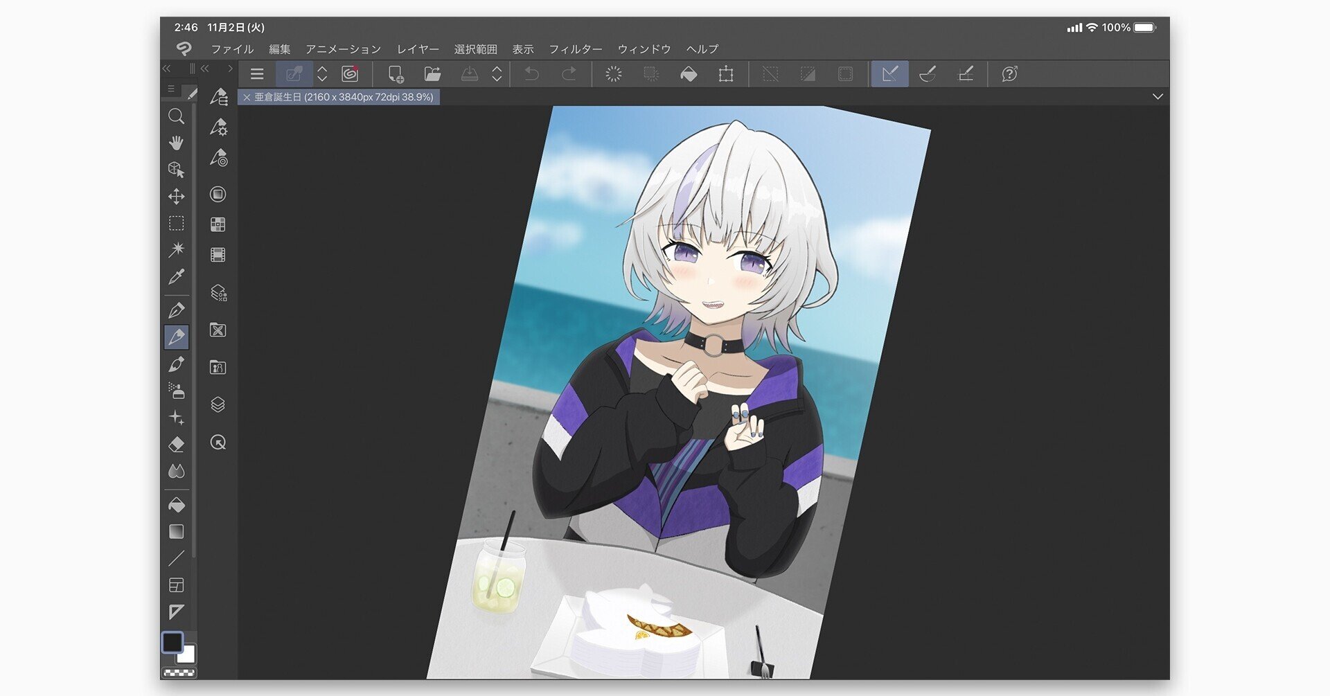 お絵描き素人が1枚のファンアートを描くために歩んだ全ての工程を解説する キリカ Note お絵描き素人が1枚のファンアートを描くために歩んだ全ての工程を解説する キリカ Note