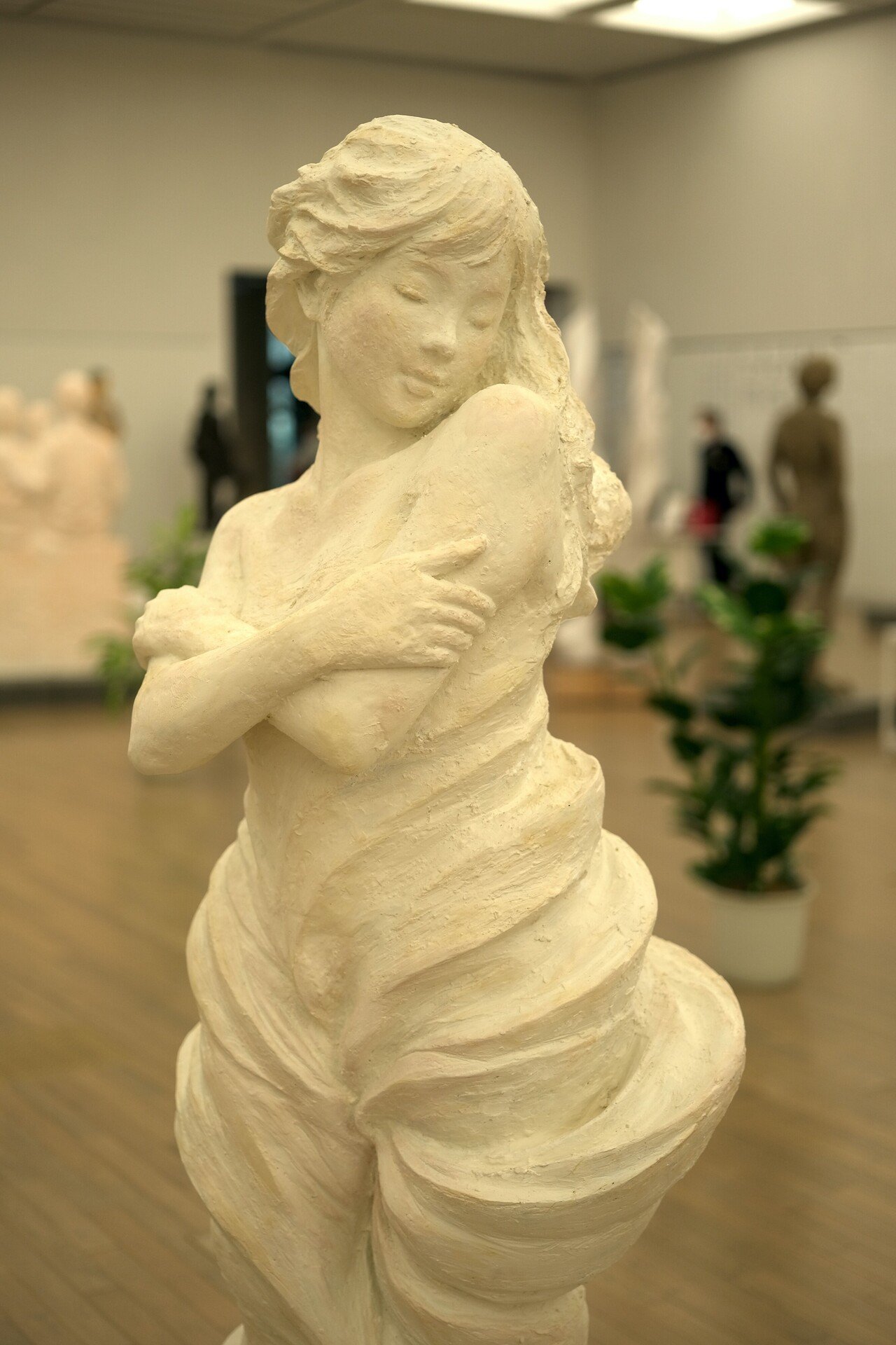 美術鑑賞 #日展 #今、私の中から・・・。 #志村広子 #彫刻 #国立新