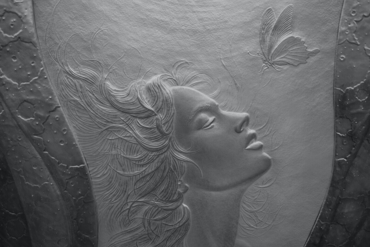 美術鑑賞 #日展 #立夏の使者 #盛澄子 #工芸 #彫金 #国立新美術館