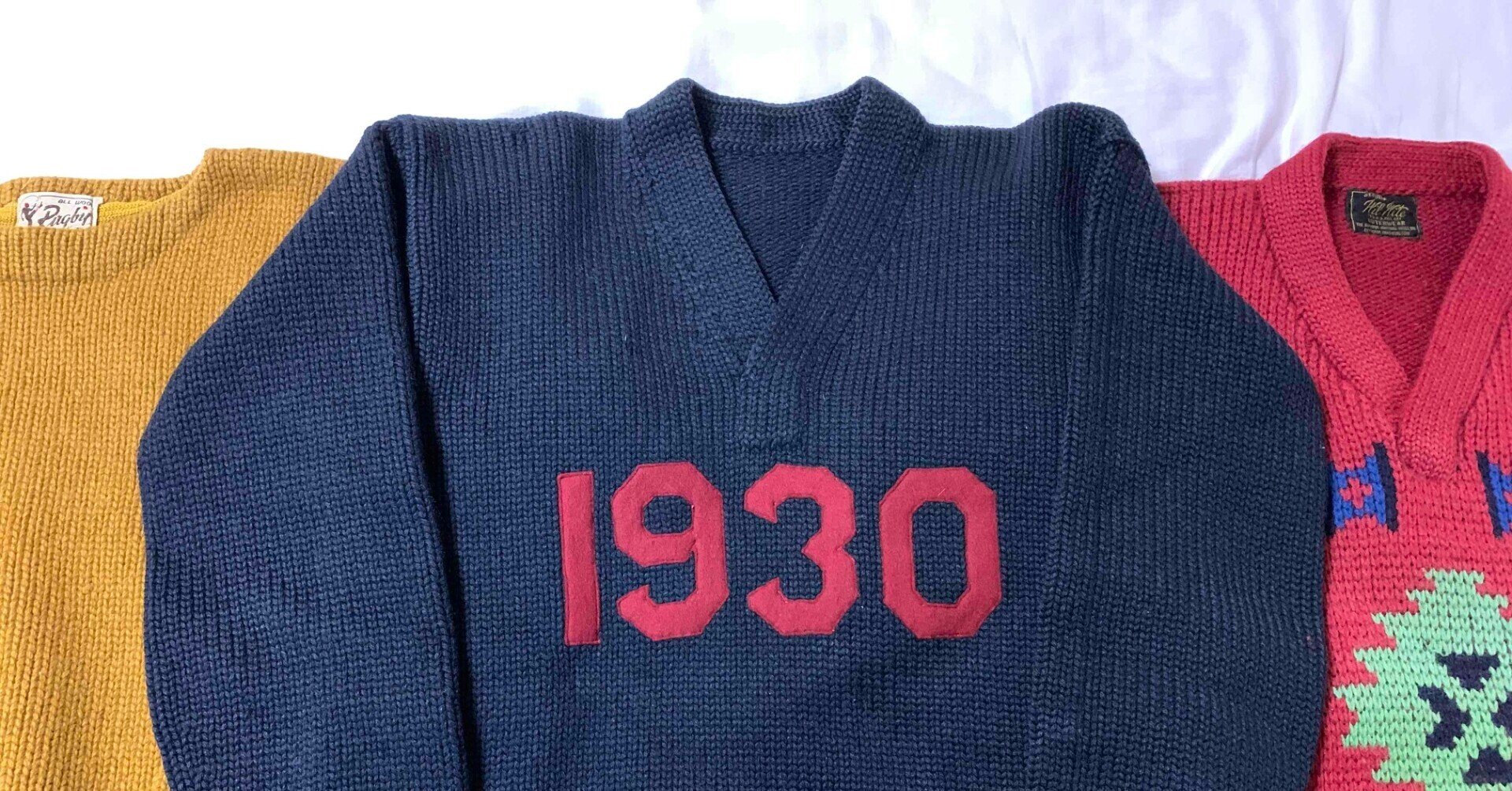 【古着】セーターの年代の見分け方【ヴィンテージ】｜ミナガワ 